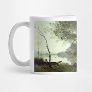 The Boatman of Mortefontaine by Jean-Baptiste-Camille Corot Mug